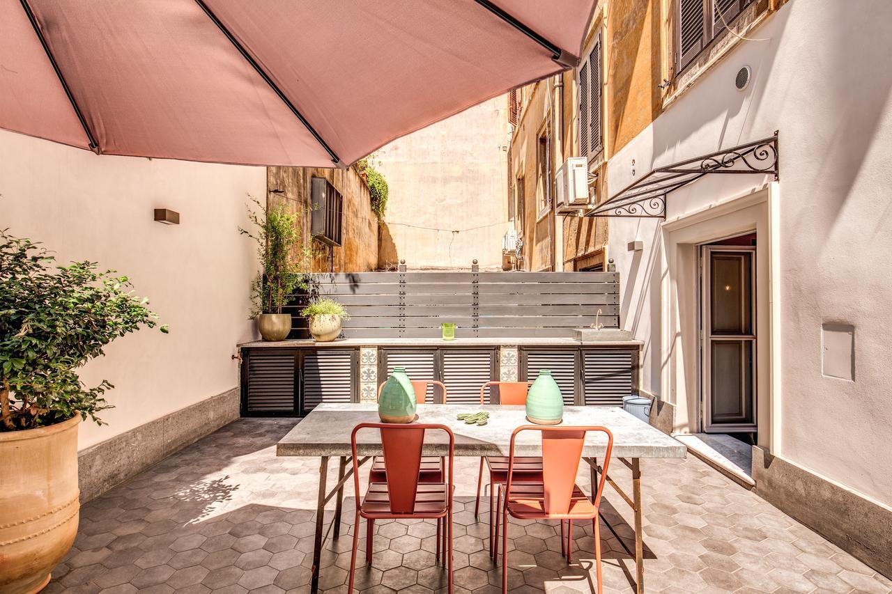 Decharme Apartment With Terrace In Monti Řím Exteriér fotografie