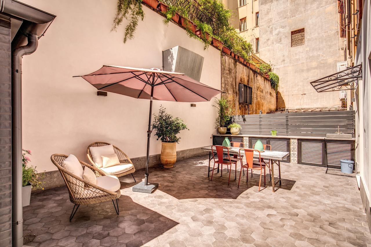 Decharme Apartment With Terrace In Monti Řím Exteriér fotografie
